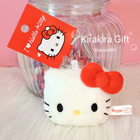 Hello Kitty Red Face Plush Charm