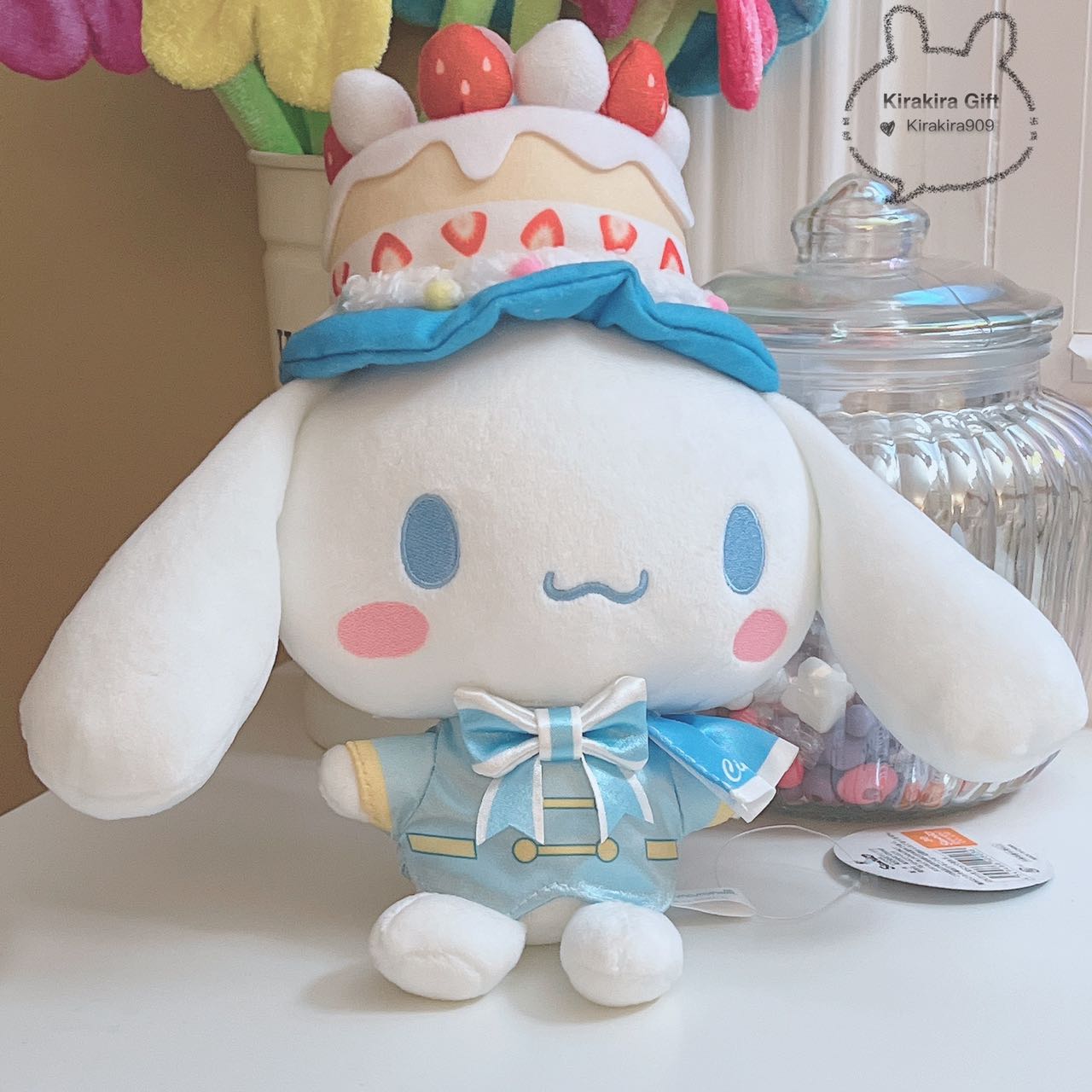 Cinnamoroll 20th Anniversary Birthday Cake plush charm
