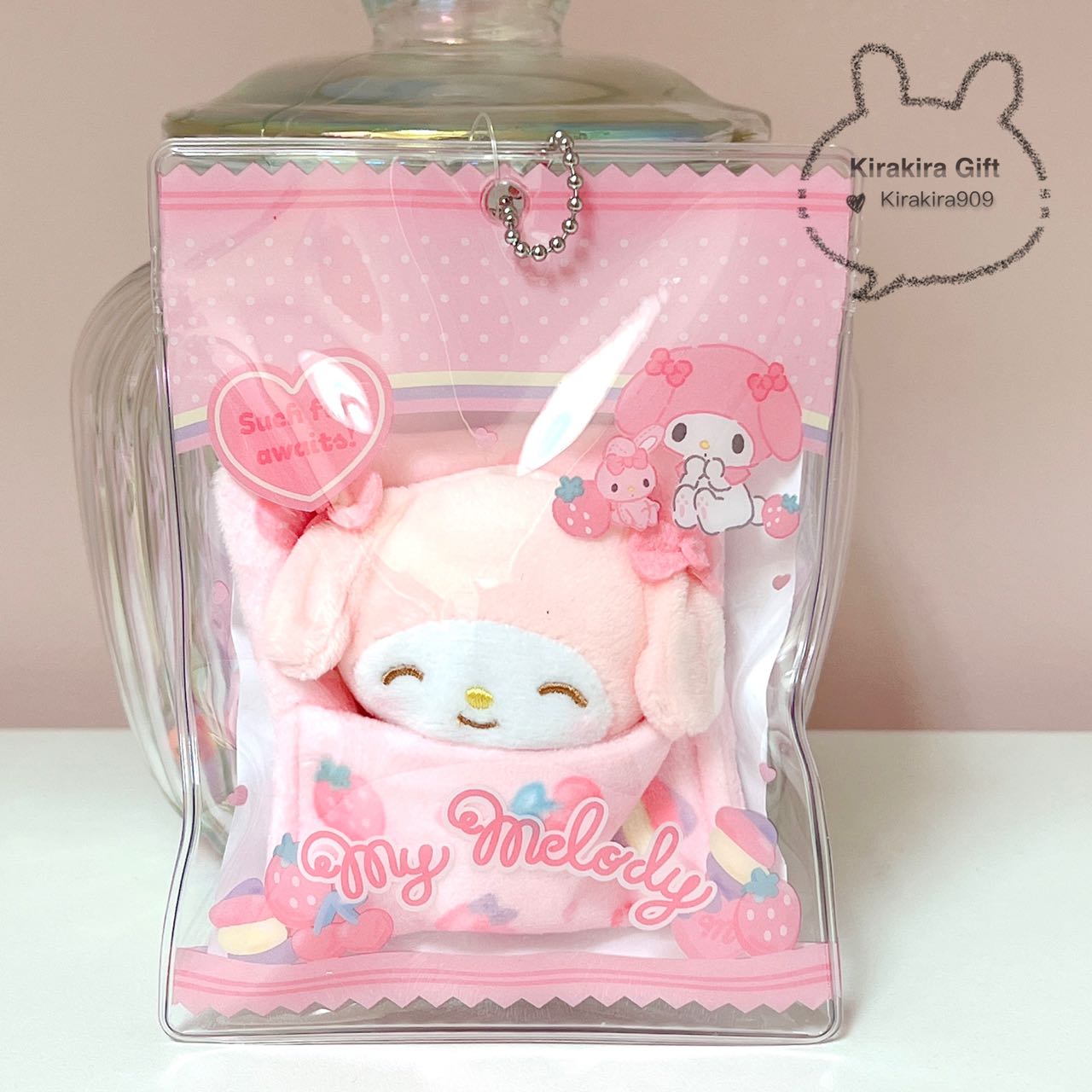 My Melody Snack Bag Plush Charm