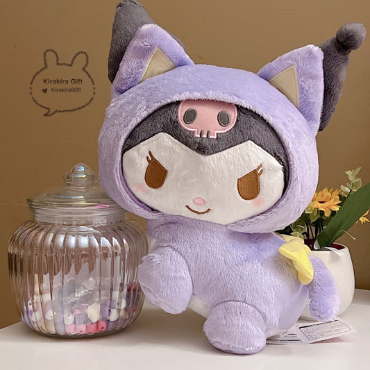 Kuromi Cat Costume plush doll