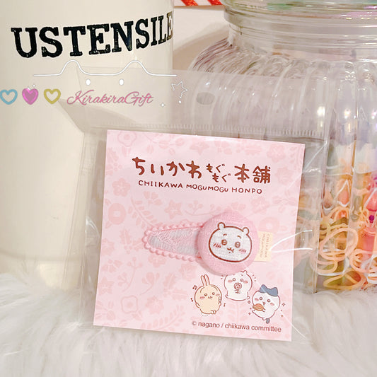 Chiikawa Mogumogu Honpo Hair Clips