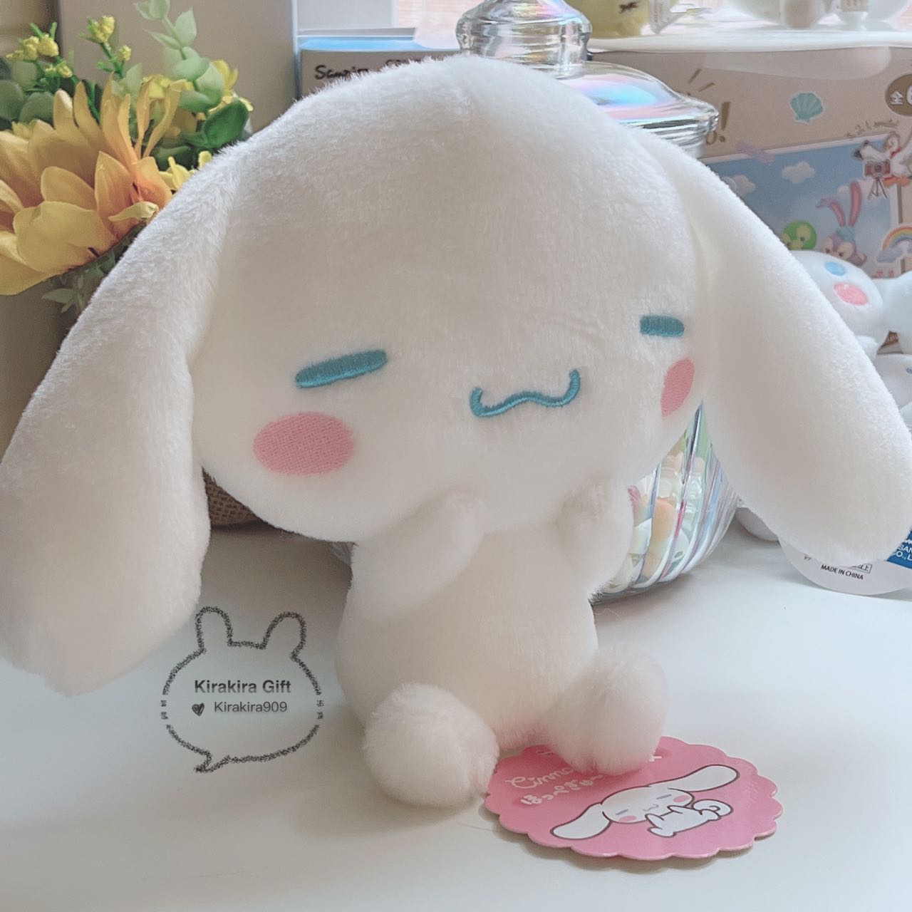 Cinnamoroll Shy Face plush doll