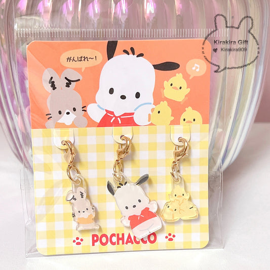 Pochacco Pendant Set