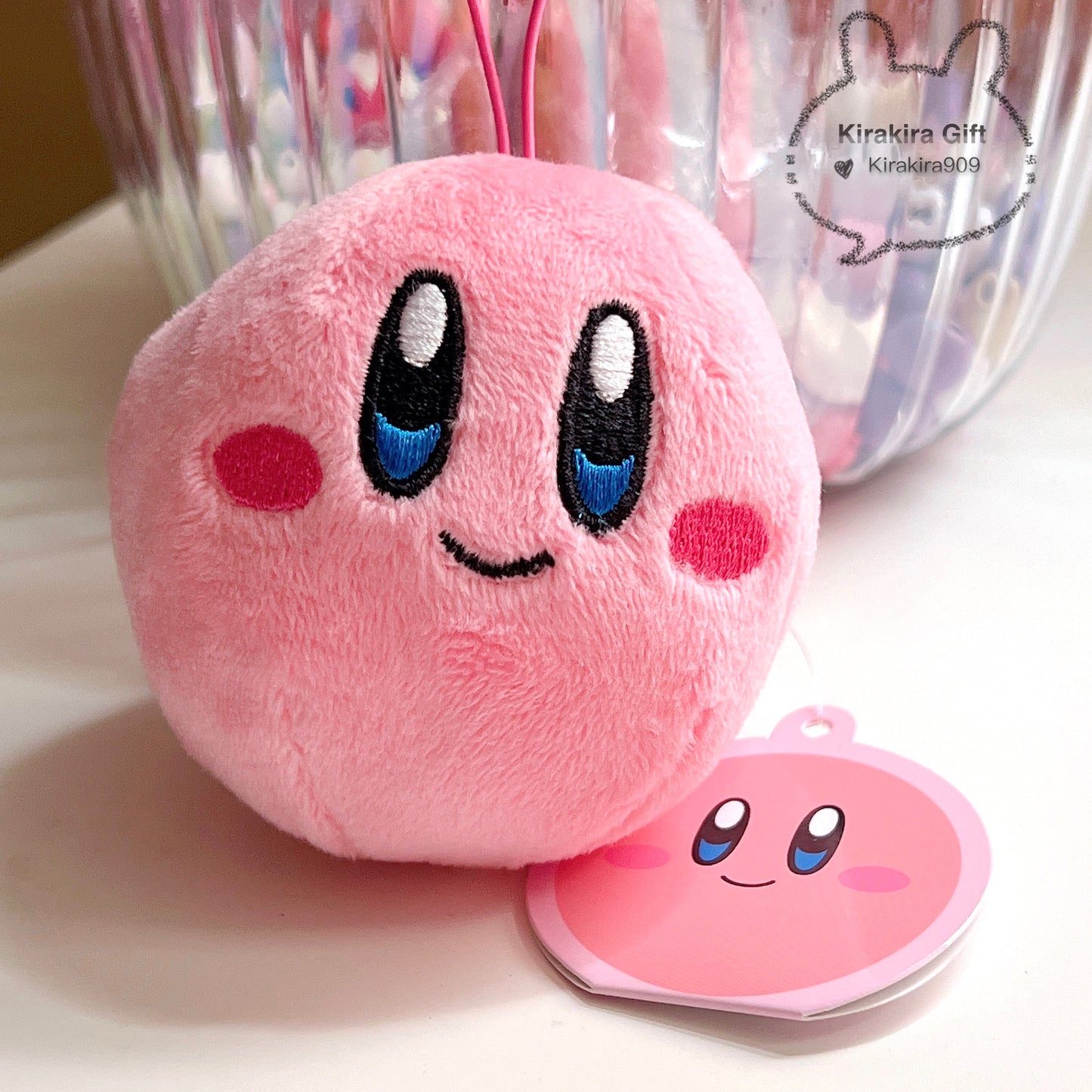 Kirby Pink Plush Ball