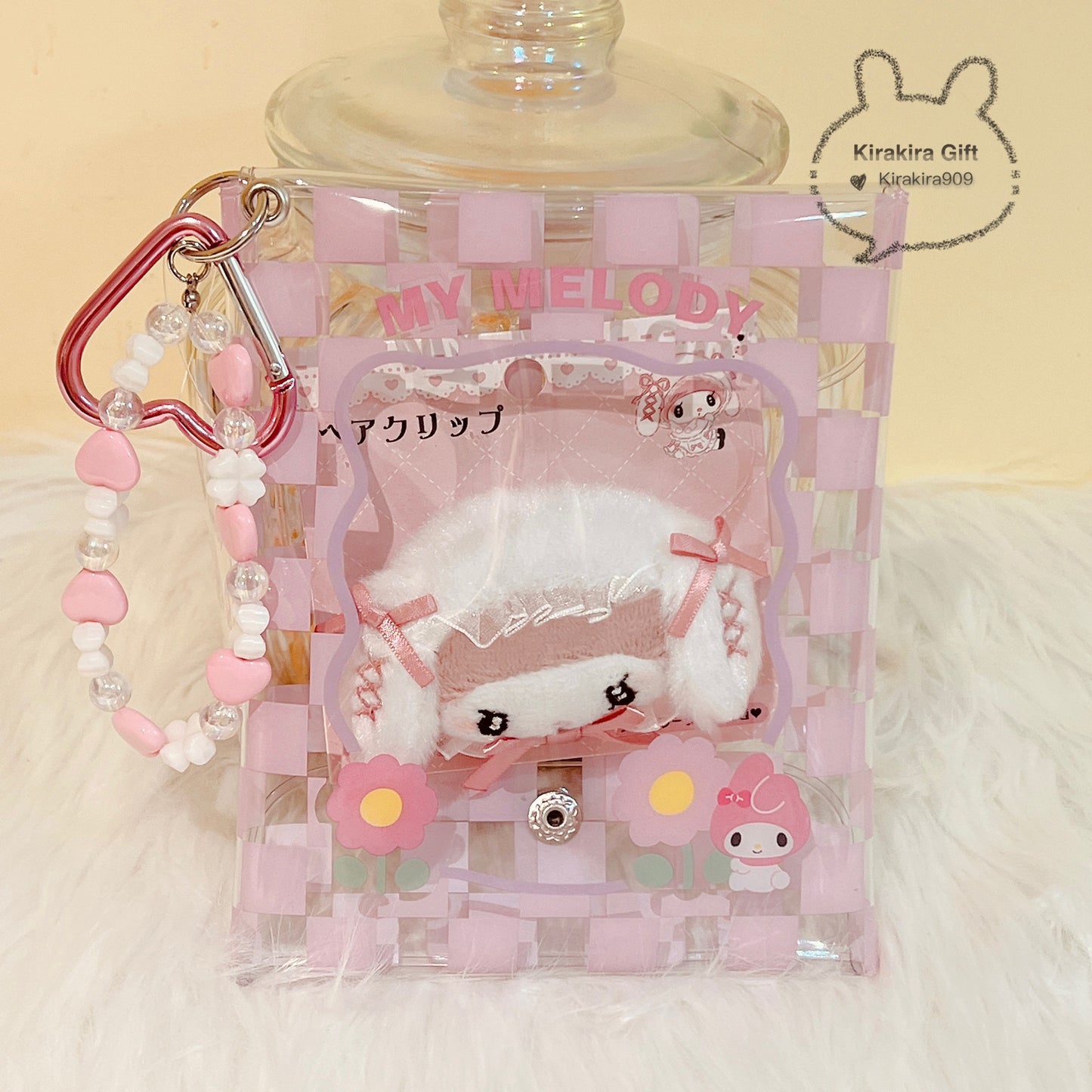 My Melody Water proof bag( Photo Frame pendant)