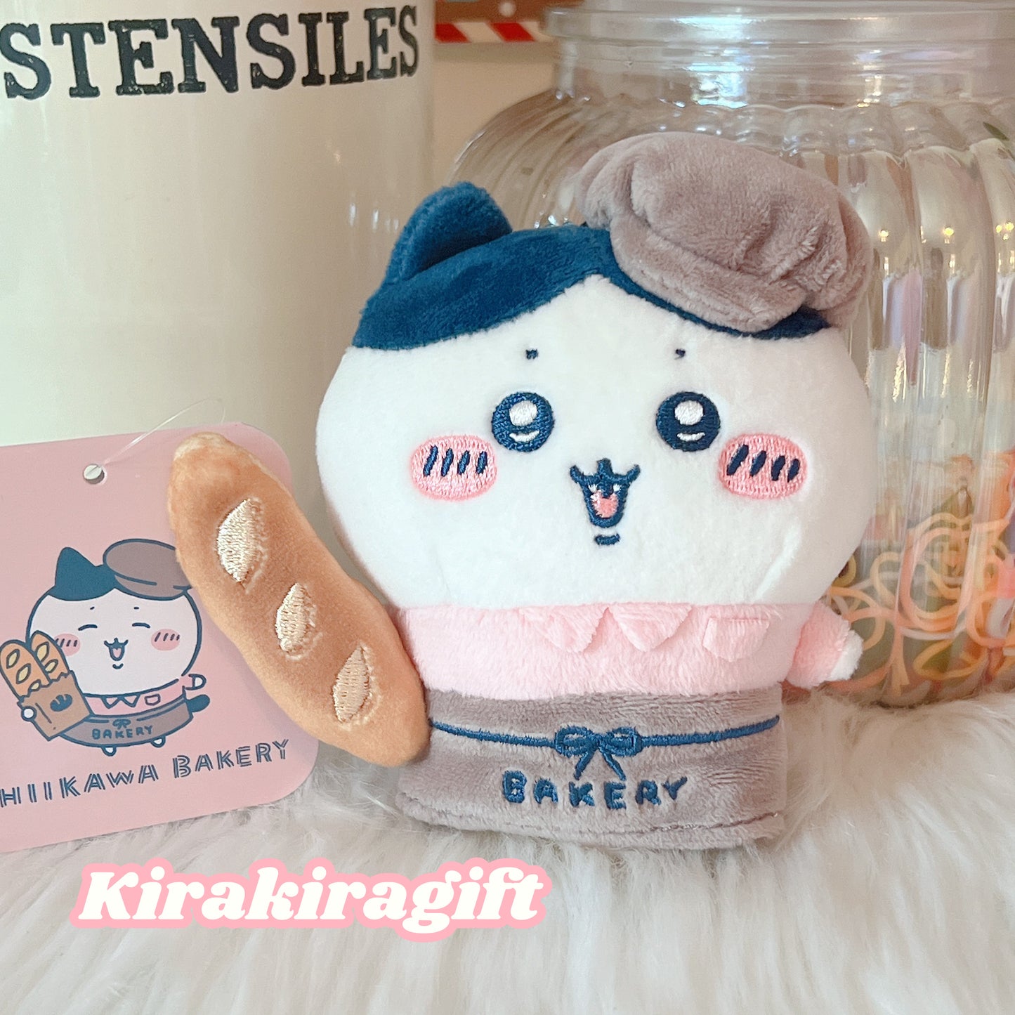 Hachiware Bakery Plush Charm