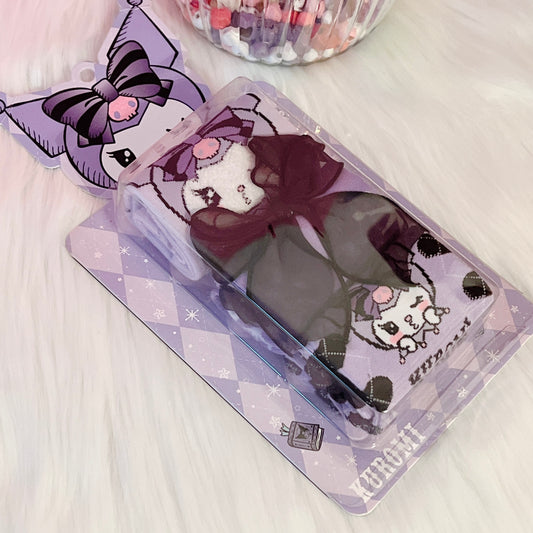 Kuromi 3 Socks Set
