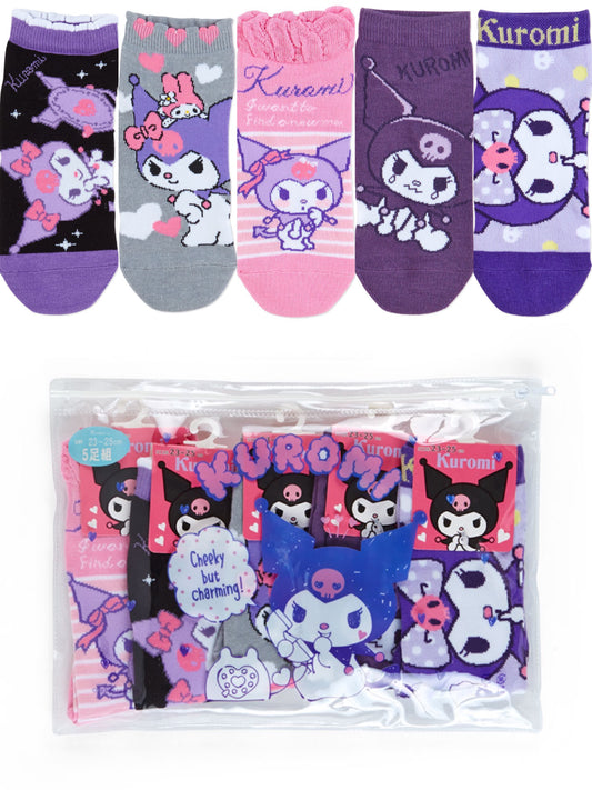 Kuromi 5 Socks Set