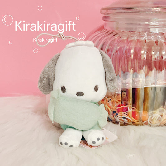 Pochacco Holding Pillow Plush Charm