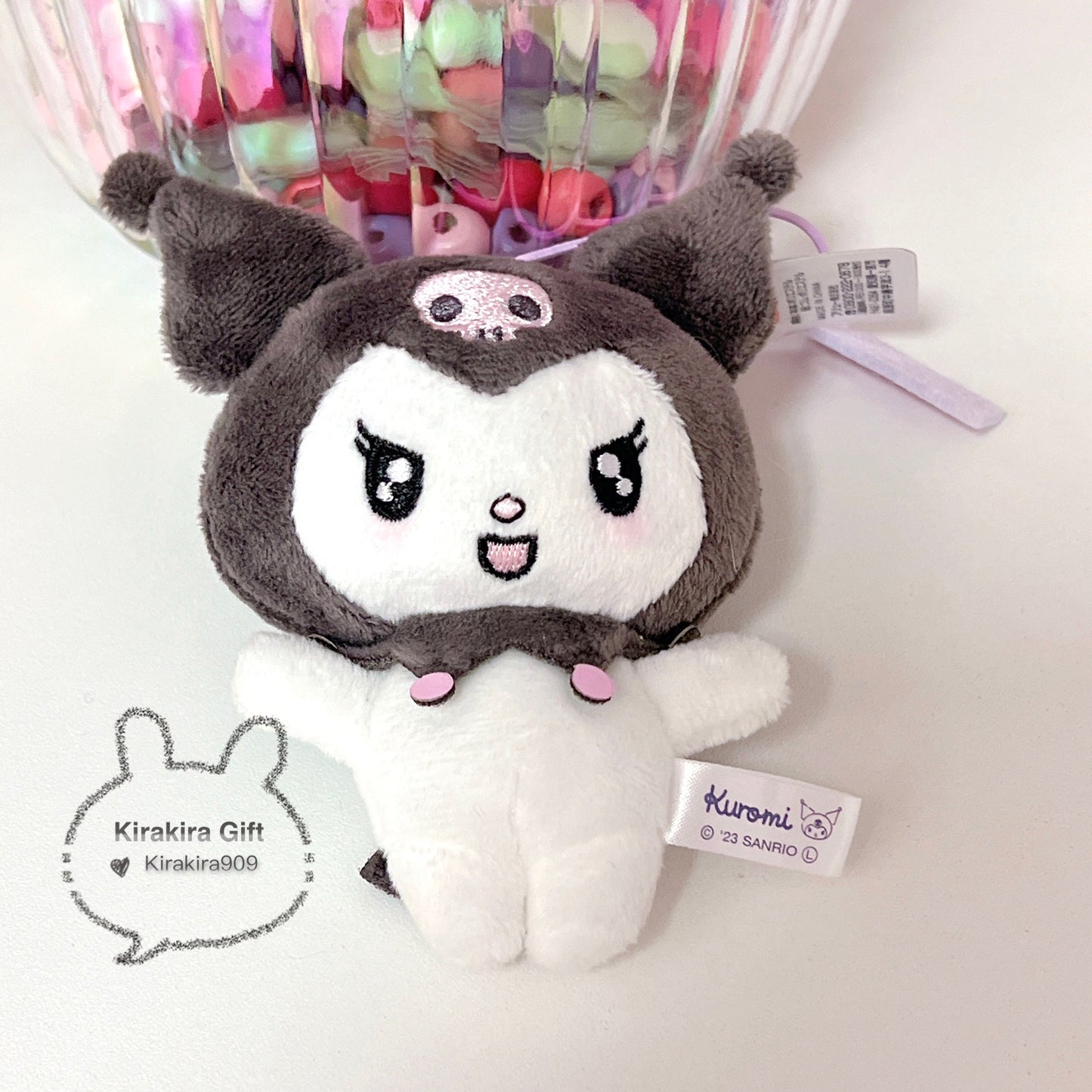 Kuromi Happy Plush Charm