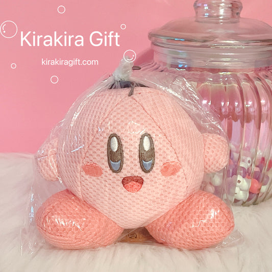 Kirby Smiling Grid Plush Charm