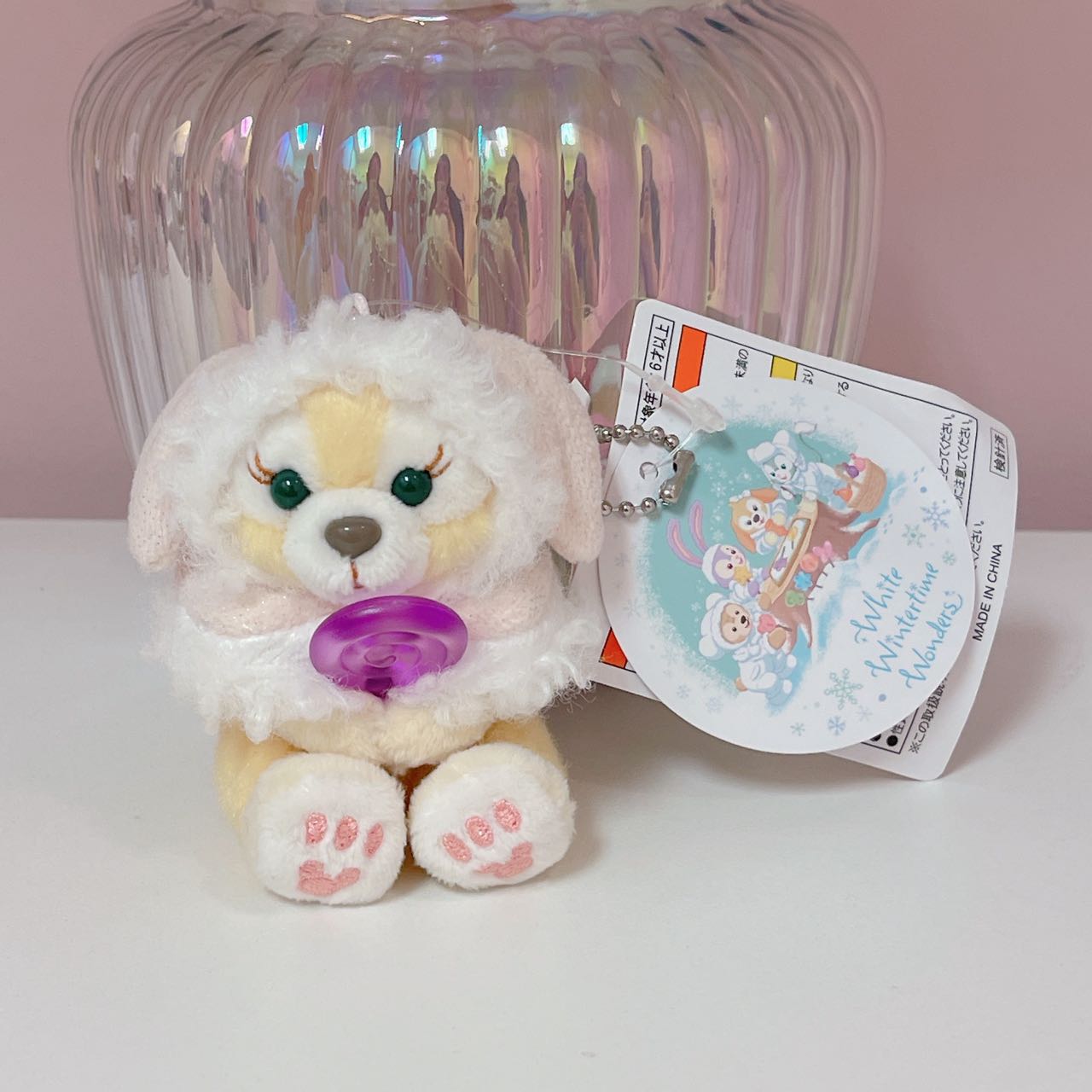 Cookie Ann Winter Sitting plush charm