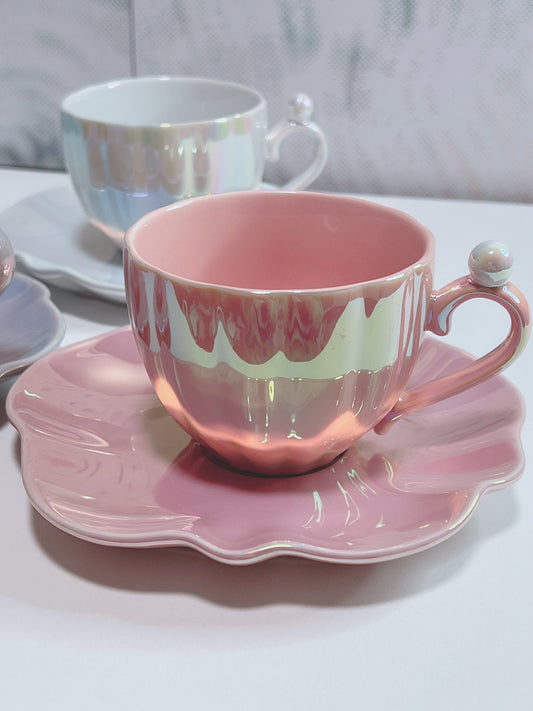 FrancFranc Pearlescent Tea Cup Set 180ml
