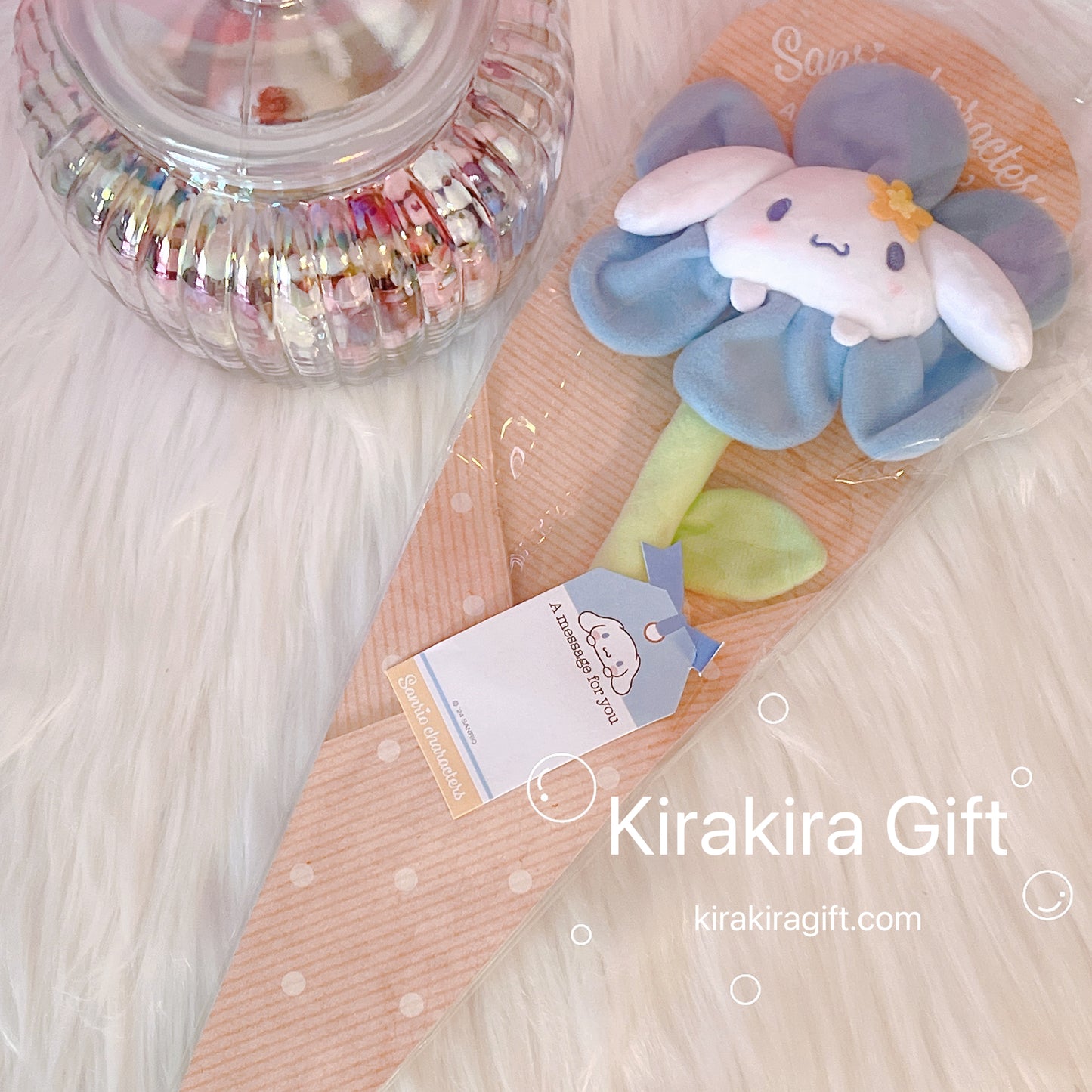 Cinnamoroll Flower Gen2 Plush Charm