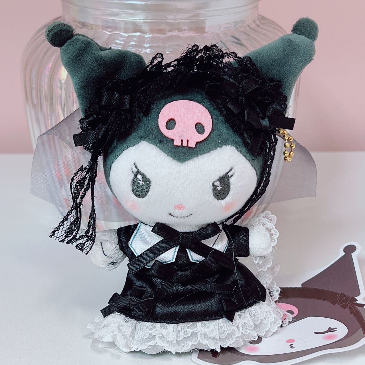 Kuromi Dress plush charm