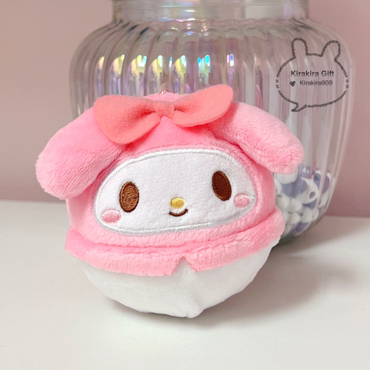 My Melody Slow-Rise plush charm