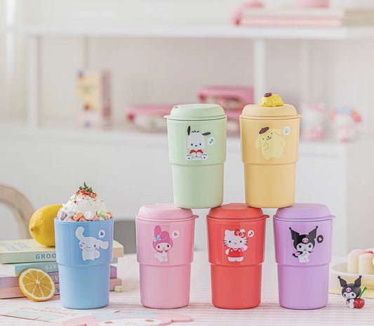 Korean Cinnamoroll Heat-Resistant Tumbler