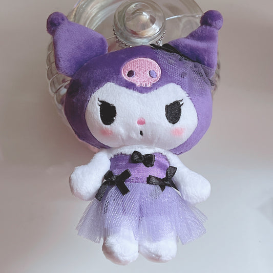 Kuromi Purple Princess Plush Charm