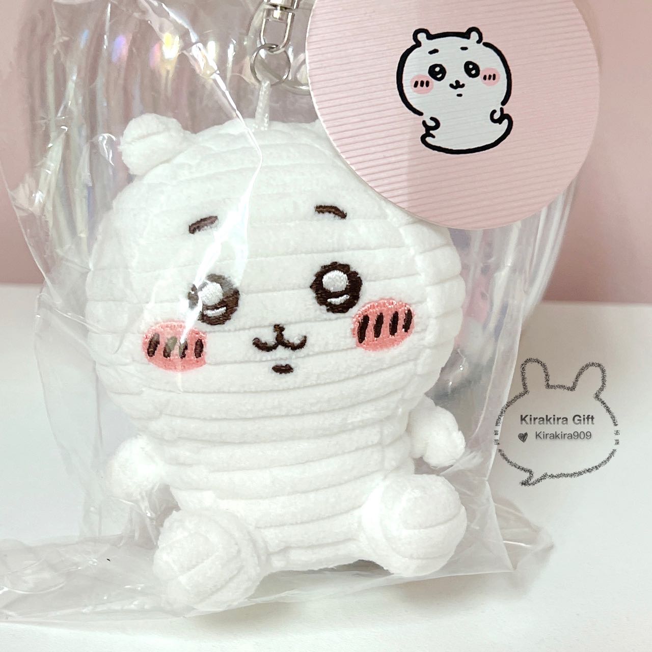 Chiikawa Mummy plush charm