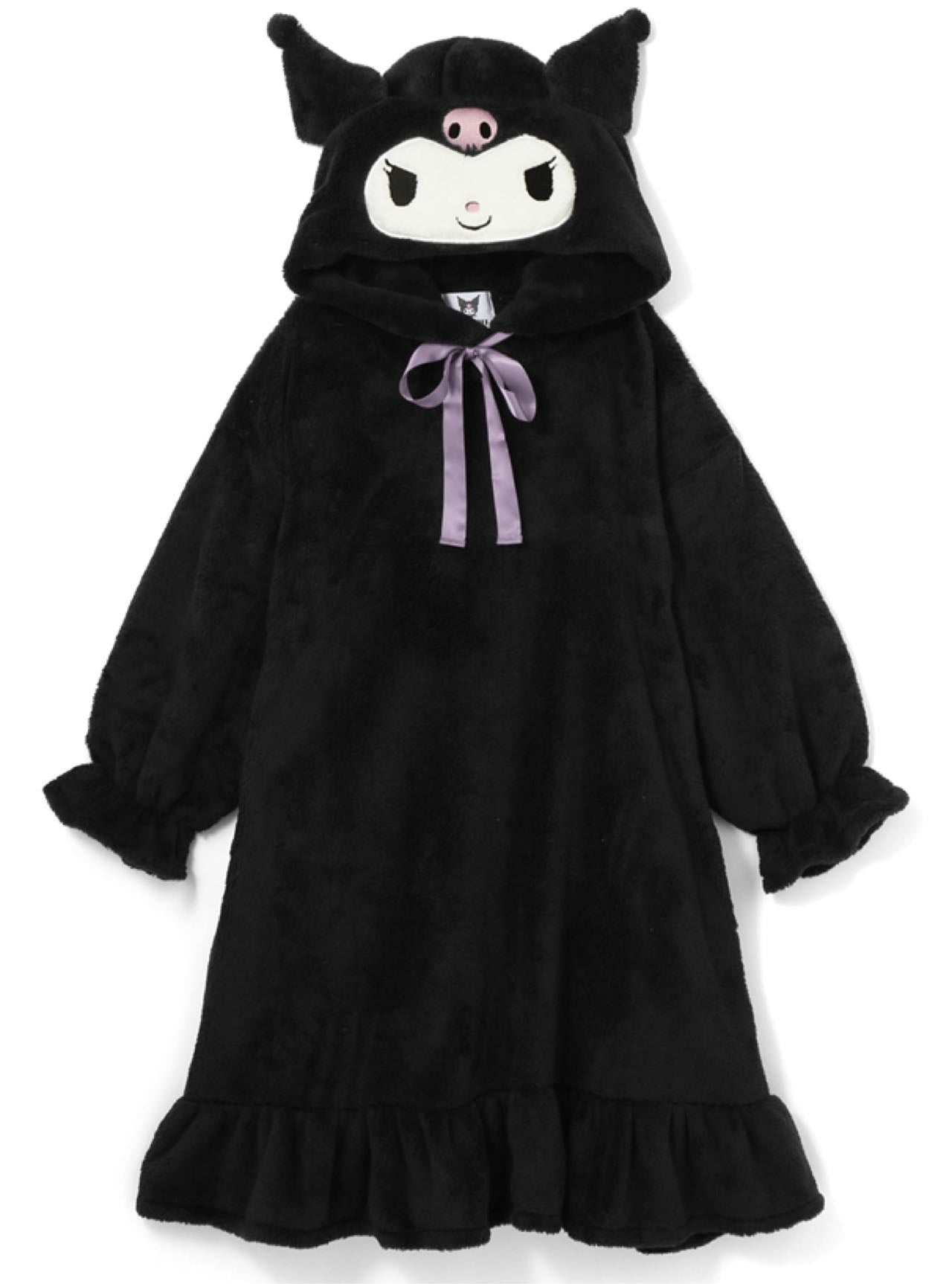 GRL Kuromi Hooded Sleep Dress