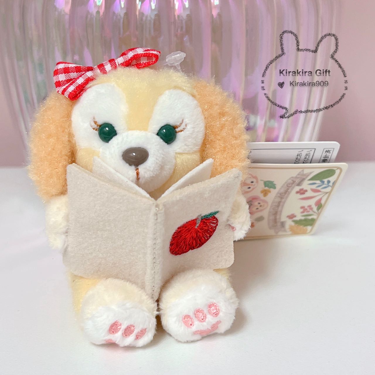 Cookie Ann Tokyo Disney Autumn Reading Plush Charm