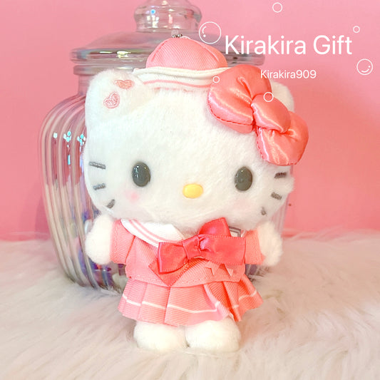 Hello kitty Pink Uniform Plush Charm