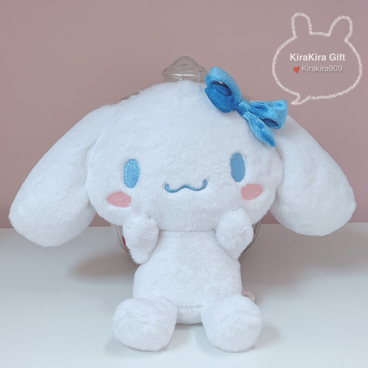 Cinnamoroll Face-rub Plush Charm