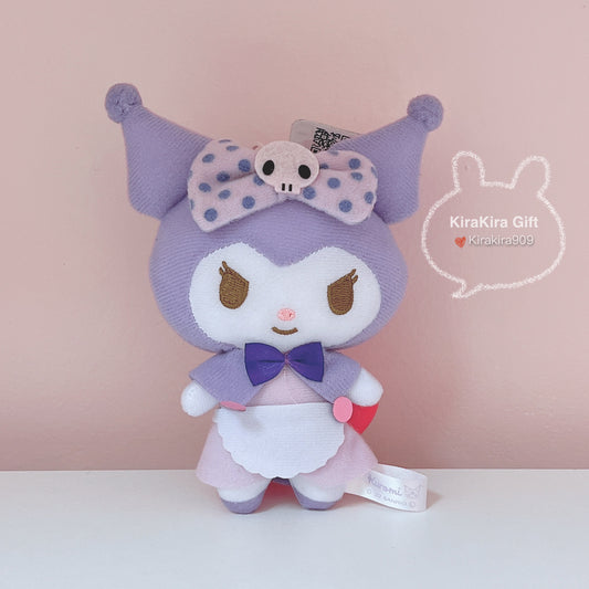 Kuromi Purple Maid Plush Charm