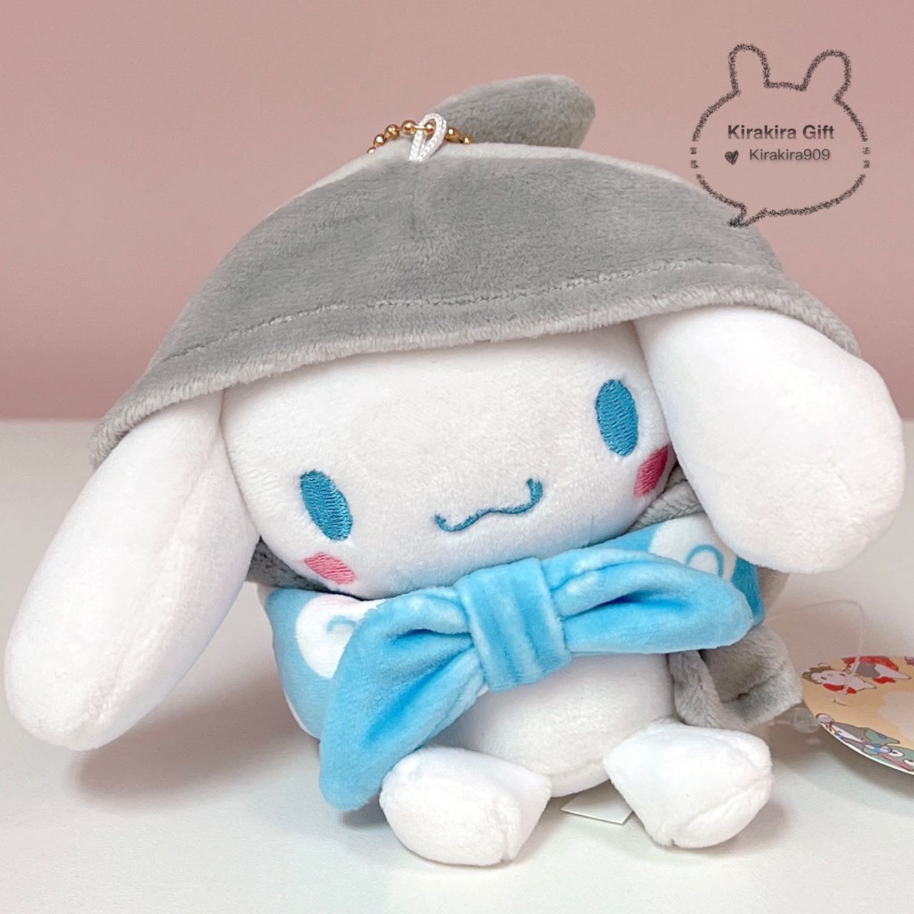 Cinnamoroll Shark Collab plush charm