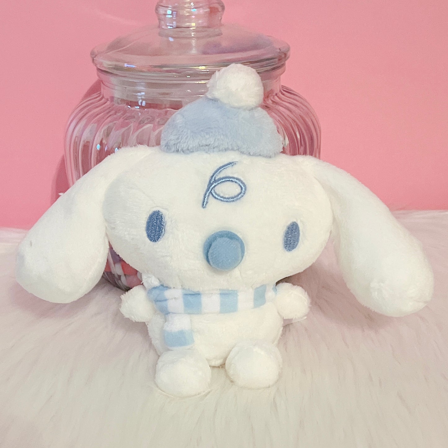 Cinnamoroll Milk Muffler Winter Plush Doll