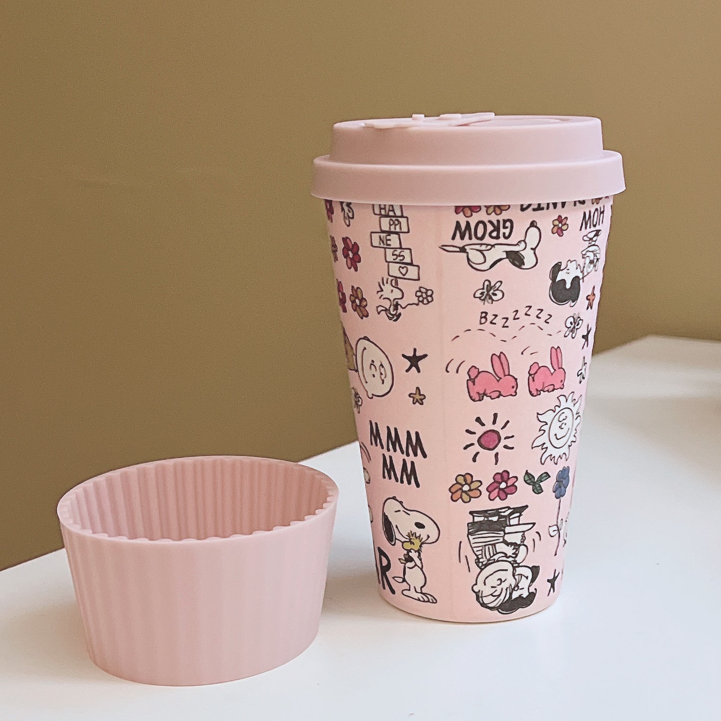 Peanuts Bamboo Tumbler
