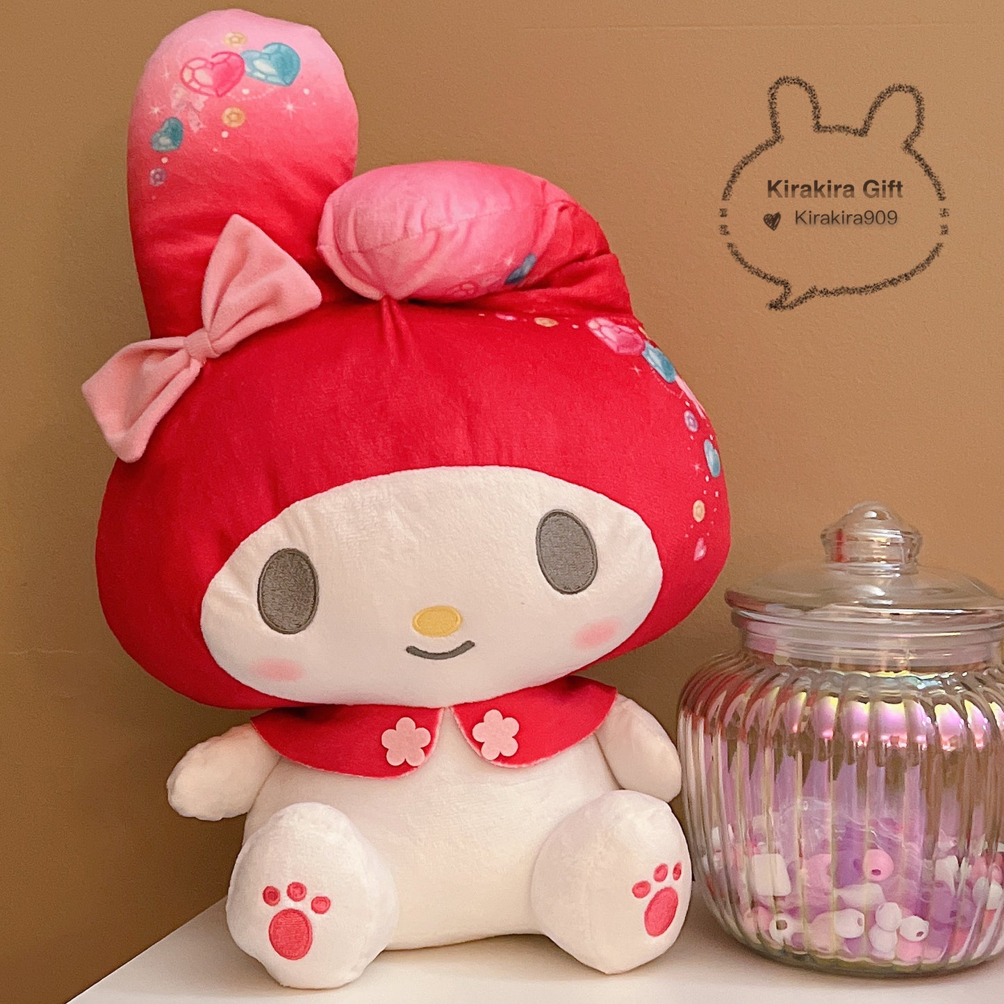 My Melody Red Big Plush Doll