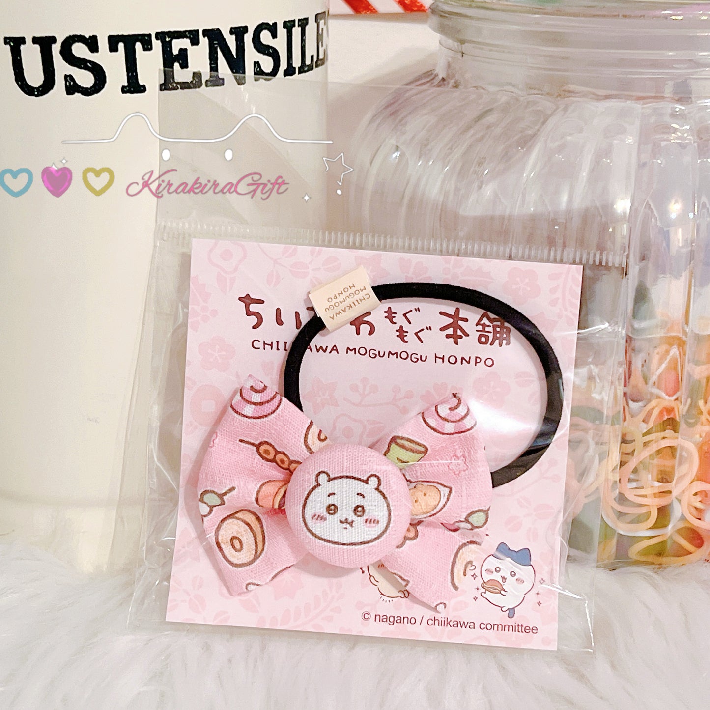 Chiikawa Mogumogu Honpo Hair Ties