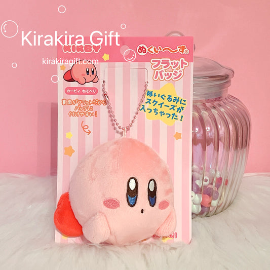 Kirby Flat Slow Rebound Plush Charm
