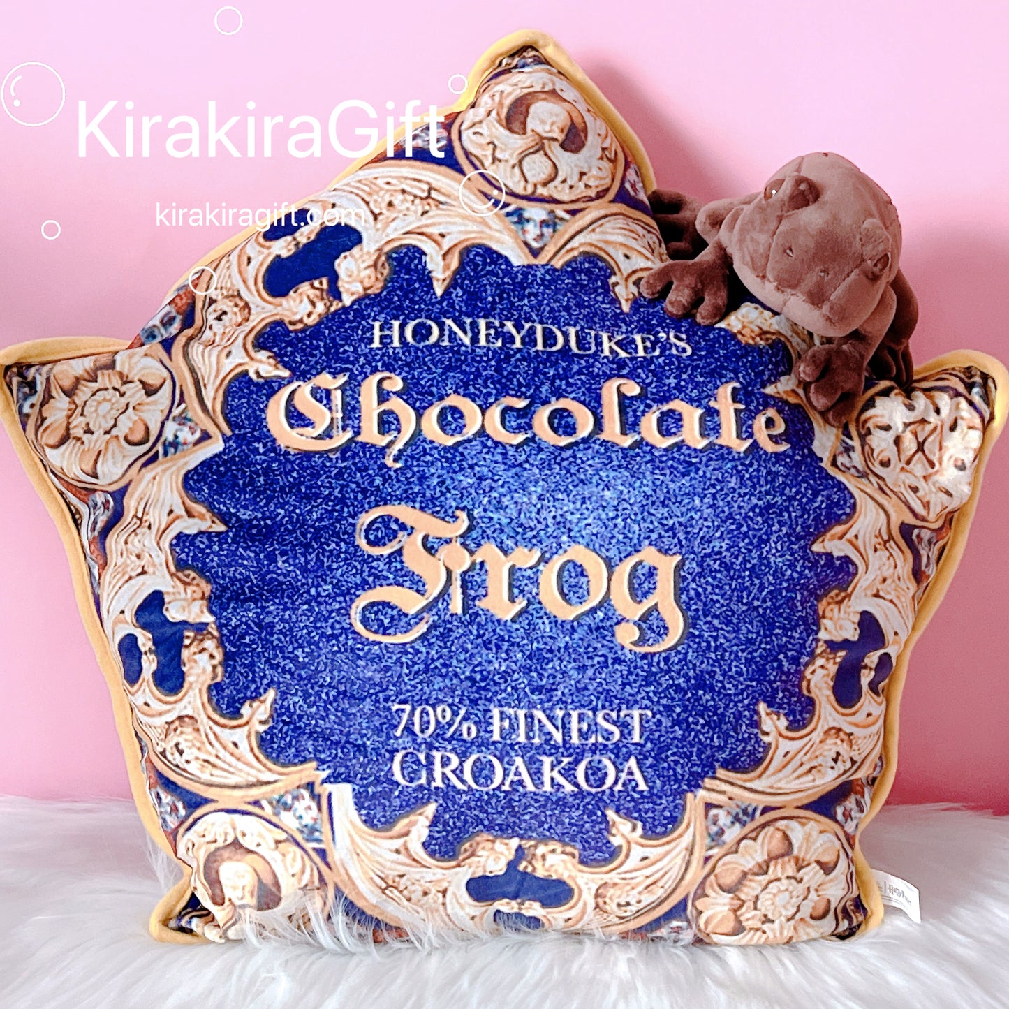 Harry Potter Chocolate Frog Plush Cushion