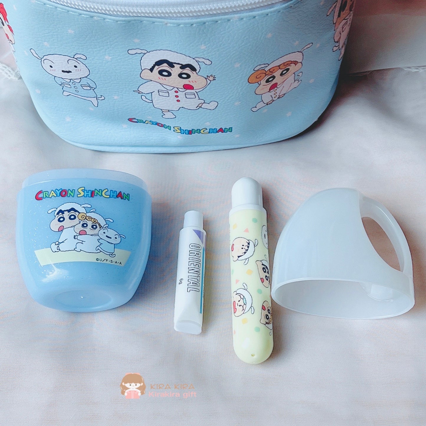 Crayon Shin-chan Travel Dental Set