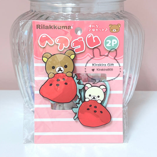 Rilakkuma Strawberry Hair Tie