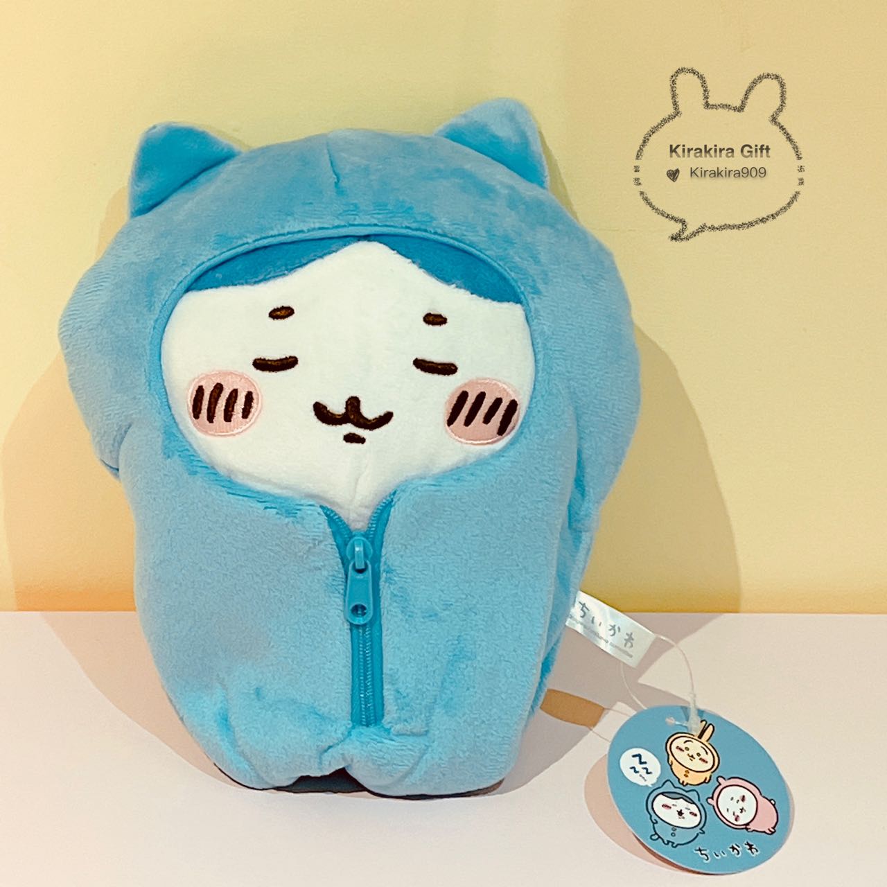 Hachiware Go to Sleep Plush Doll