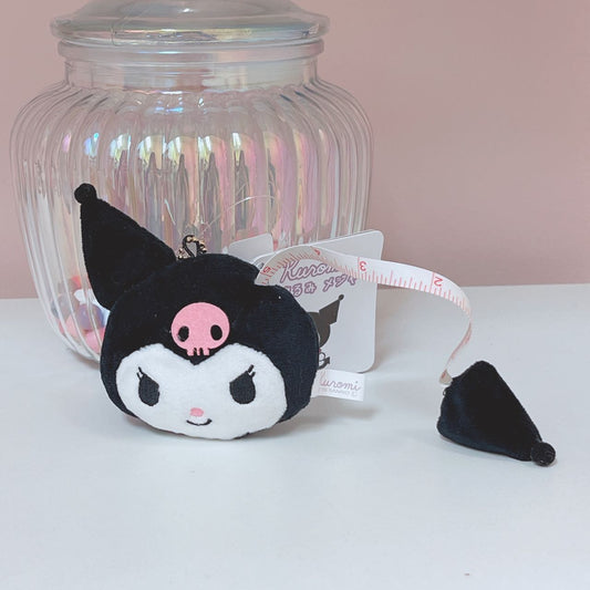 Kuromi Ruler plush charm