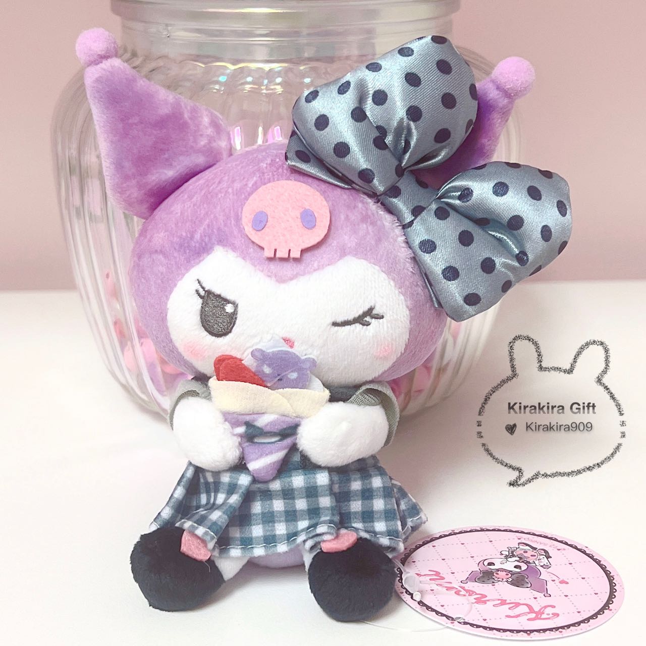 Kuromi Kuromi Plan Ice Cream Plush Charm