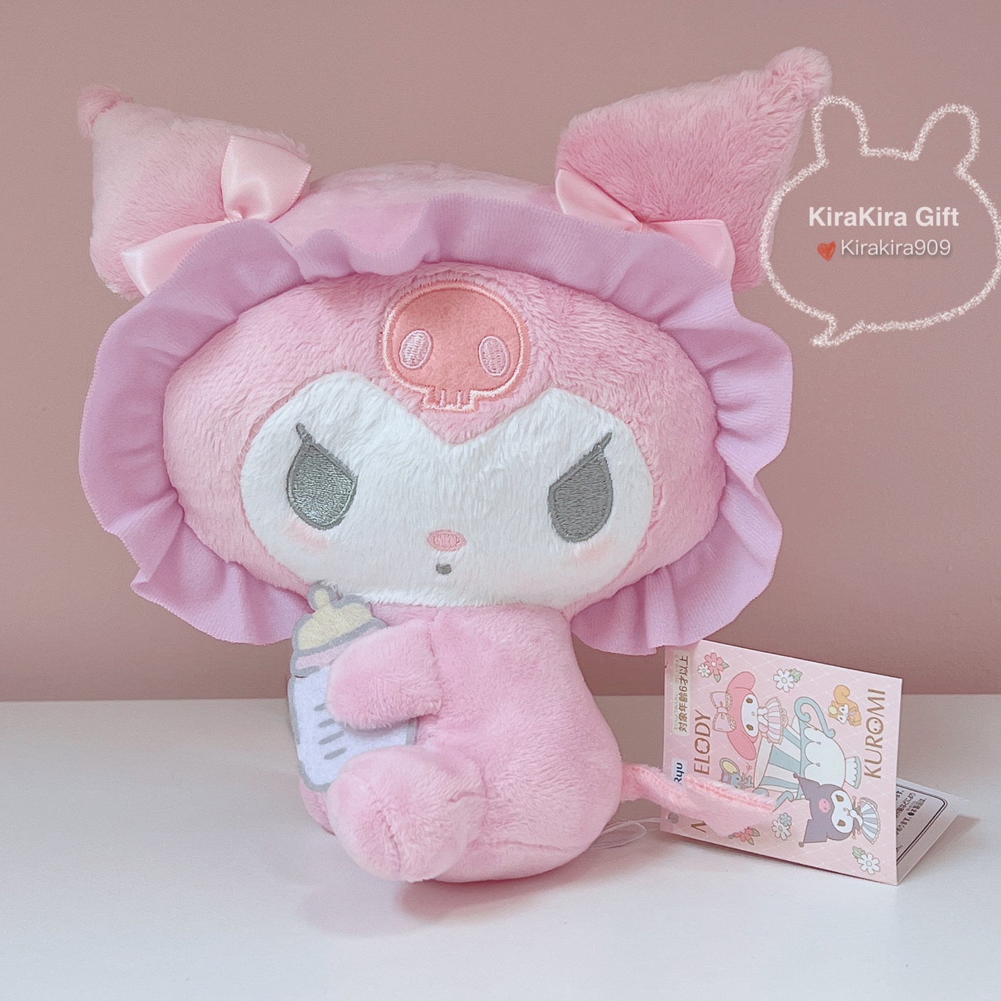 Kuromi Pink Baby Plush Doll