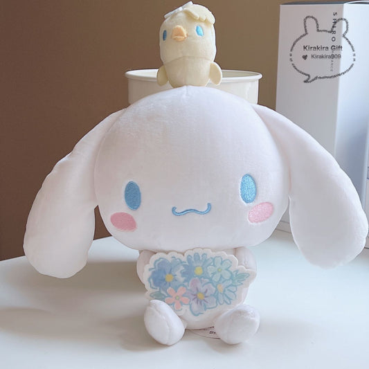 Cinnamoroll Head Bird plush doll
