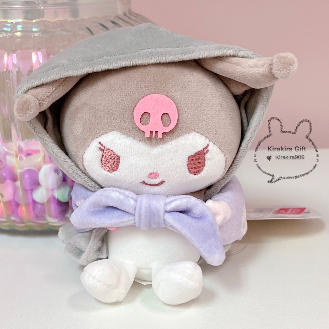 Kuromi Shark Collab plush charm
