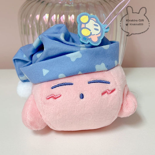 Kirby Mini Sleep Cap plush charm