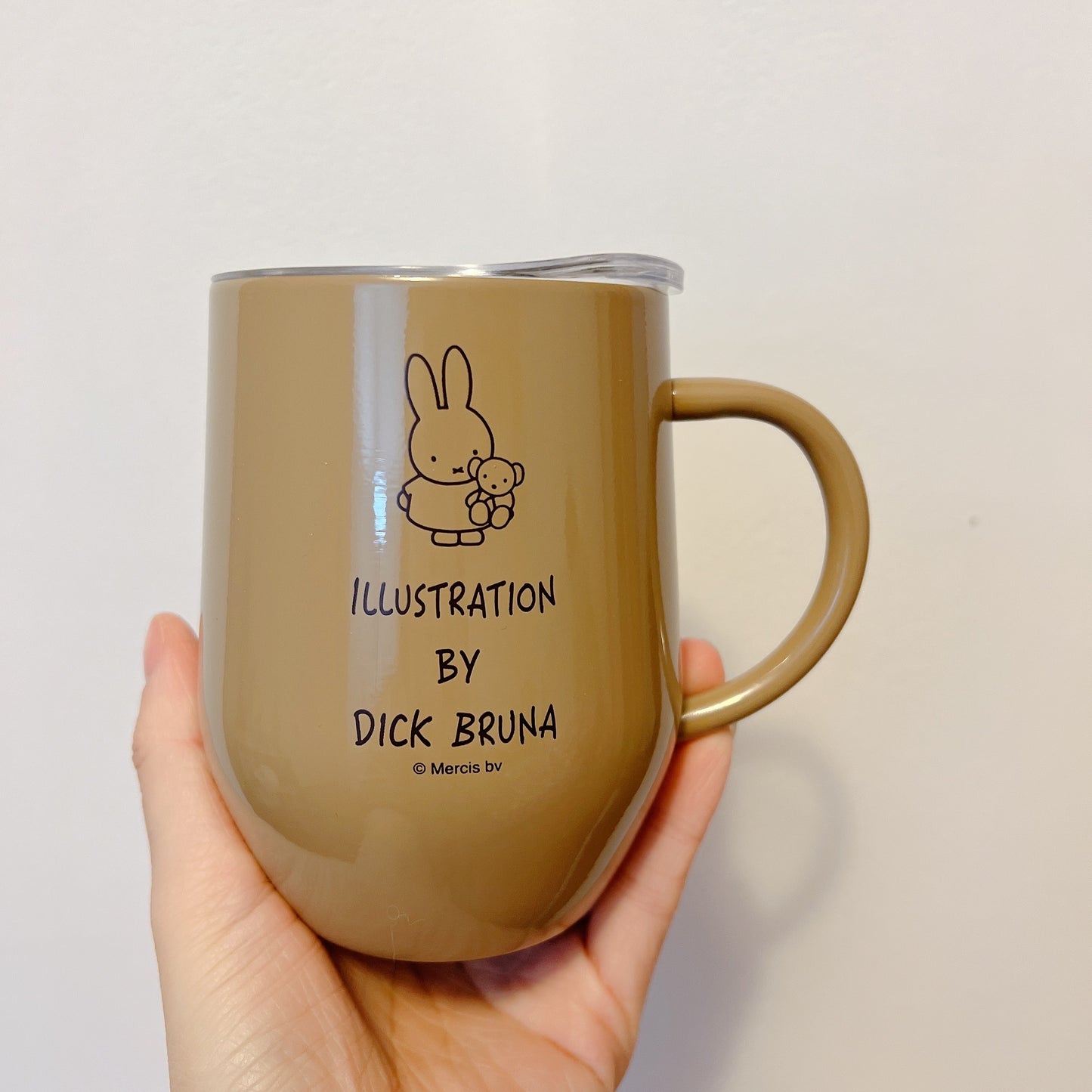 Miffy Stainless Mug 320ml brown