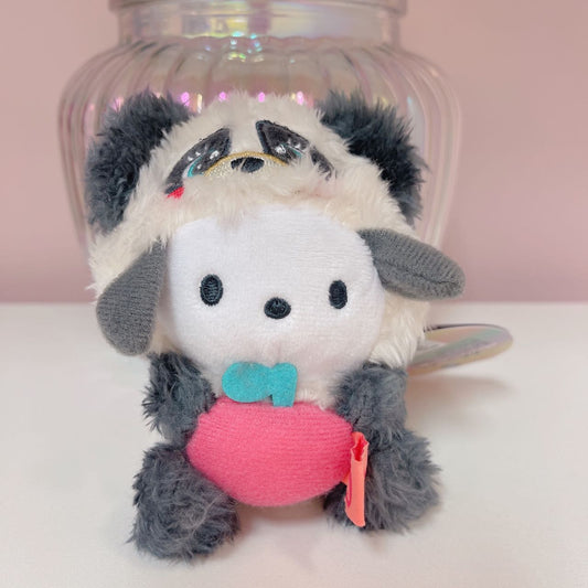 Pochacco Panda Hood plush charm