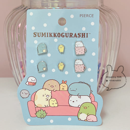 Sumikkogurashi earring set