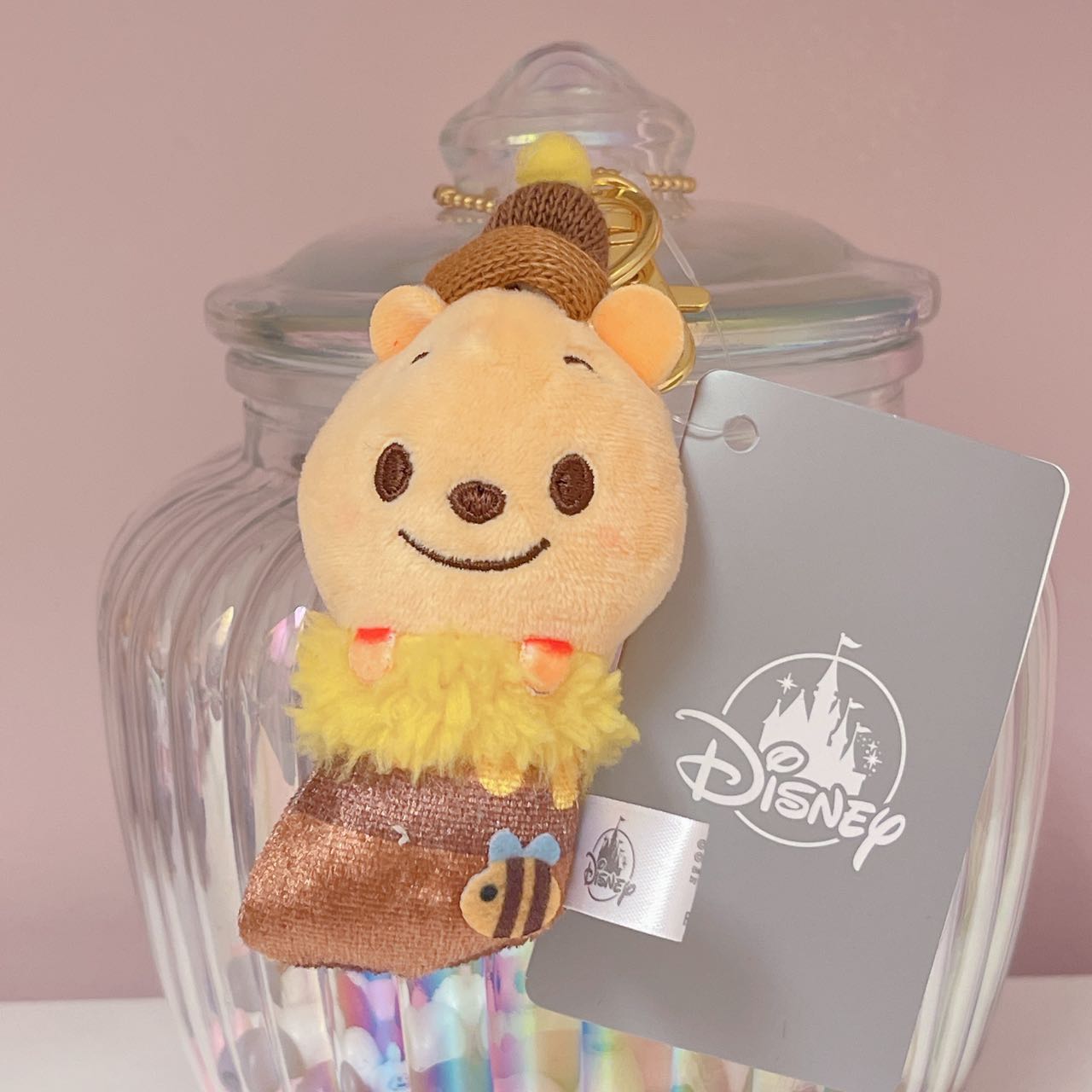 Winnie the Pooh Winter Socks plush charm