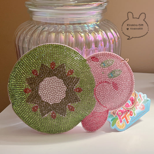Kirby Diamond Kiwi Keychain