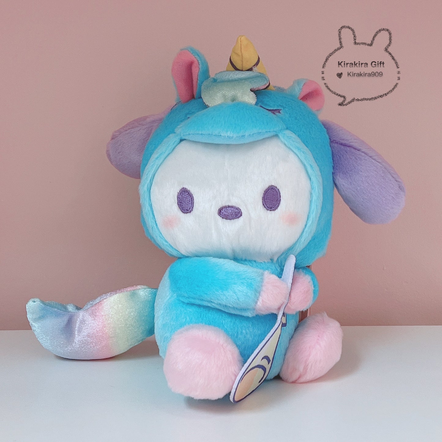 Pochacco Unicorn Plush Doll